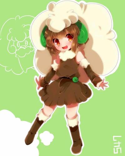 《精灵宝可梦拟人化》:高贵优雅的裙儿小姐,舞剑少女