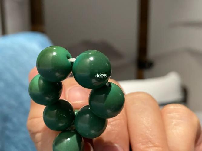 你有你的高瓷蓝,我爱我的老油绿7815_文玩_闽都民俗园攻略_绿松石