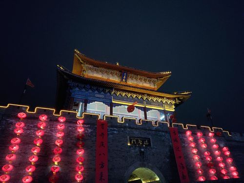 最美夜景丨明清大名府古城