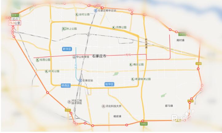 石家庄限行区域图2020及石家庄今日限号多少