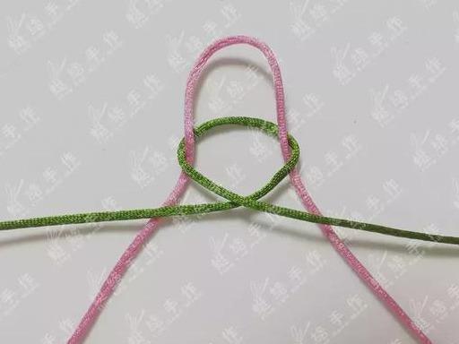 桃花结手链怎么编完整的桃花结编法教程