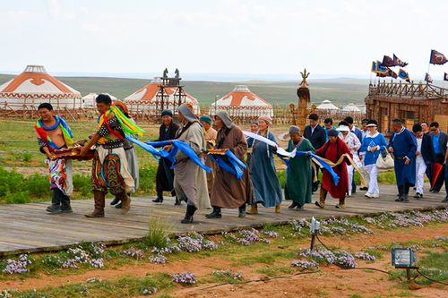 周末游包头 -- 红格尔敖包景区