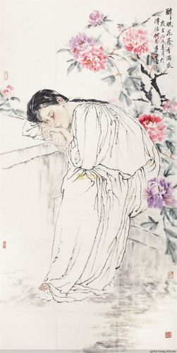 【国画】何家英人物绘画精品作品欣赏(7)