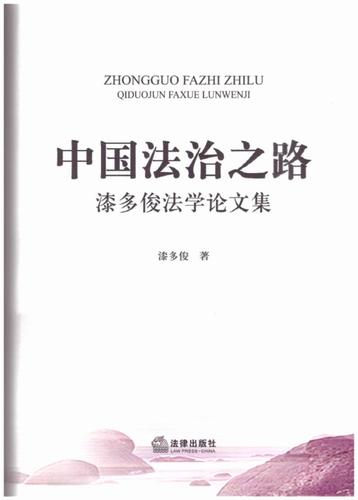 中国法治之路:漆多俊法学论文集