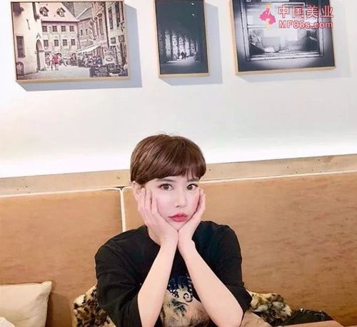小清新超短发女生潮流穿搭(8)