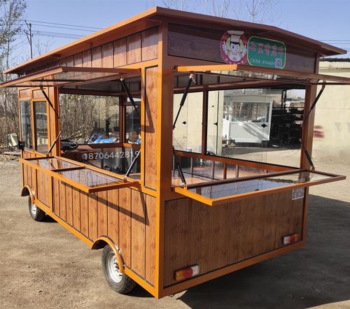 电动三轮小吃车油炸车烧烤车图片