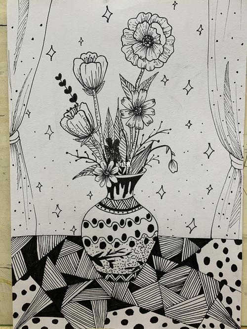 速写考级,速写5级_速写_花卉_线描_文化_绘画