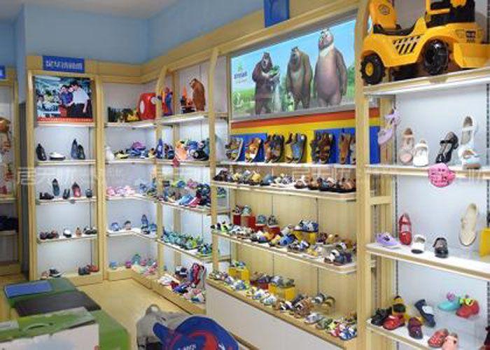 成都童鞋展示柜工厂设计定制
