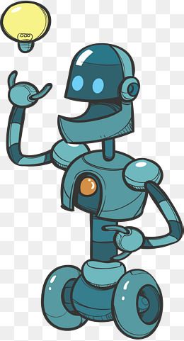 创意灯泡想法机器人