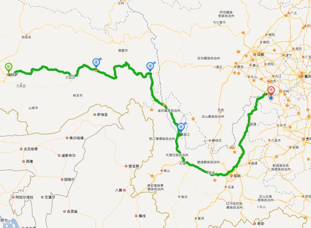 30天6000公里,摩旅川藏318滇藏214骑行记!