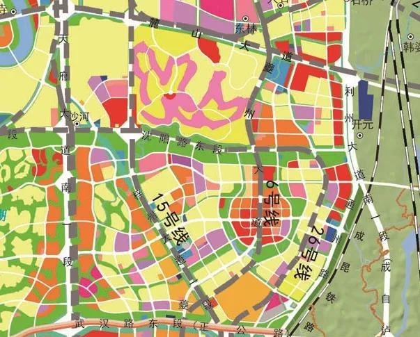 (△万安南规划有国际基金小镇,是天府新区自贸区的起点,也是面向"一