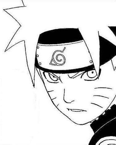 求一张旋涡鸣人黑白照的头像火影忍者漩涡鸣人 七代目火影漩涡鸣人