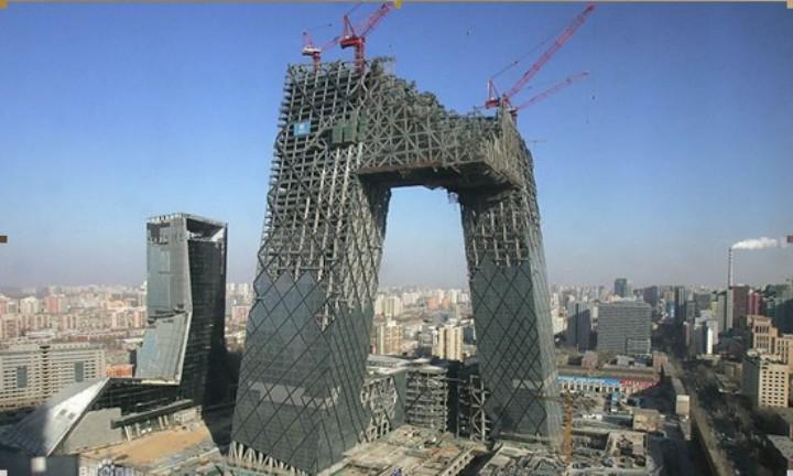 大楼[1](cctv headquarters) 地点地点地点地点 北京东部cbd 设计师