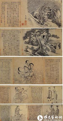 【上博读画记】克利夫兰博物馆藏张渥《九歌图》卷