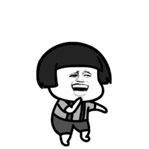 金馆长蘑菇头大笑拍腿gif-发表情