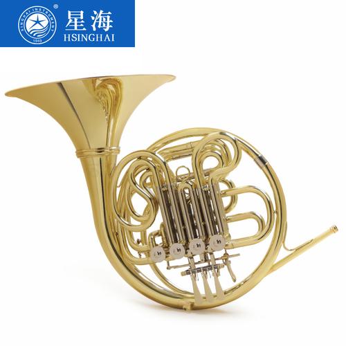 星海单双排圆号乐器专业初学者成人儿童管乐团降bb调xfh200300