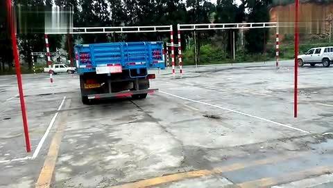 20140423 大货车 b2倒车入库技巧-汽车视频-搜狐视频