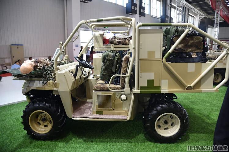 直击珠海航展:打击医疗灭火"山猫"全地形车无所不能