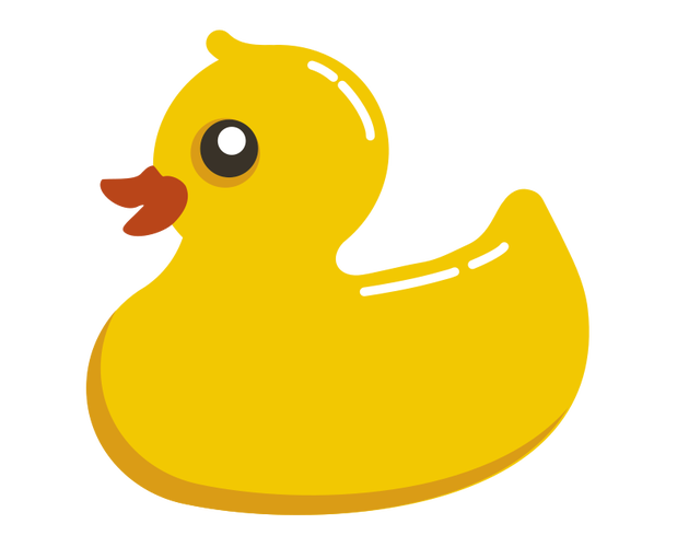 baby rubber duck clipart