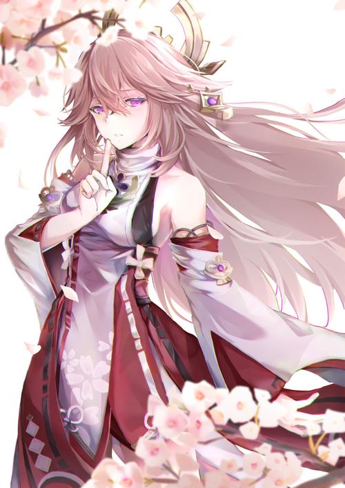 原神 八重神子 - 堆糖,美图壁纸兴趣社区