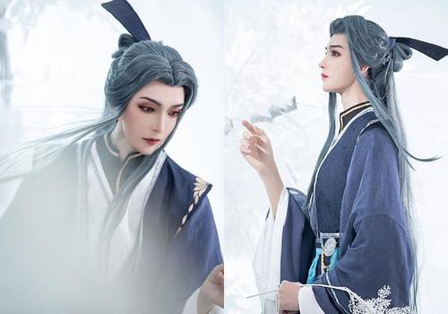 《天官赐福》当男生cos灵文,漂亮中带着英气,快来拜拜