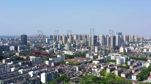 【4k】泰州市海陵区航拍