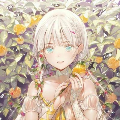 阳光卡通动漫女孩头像