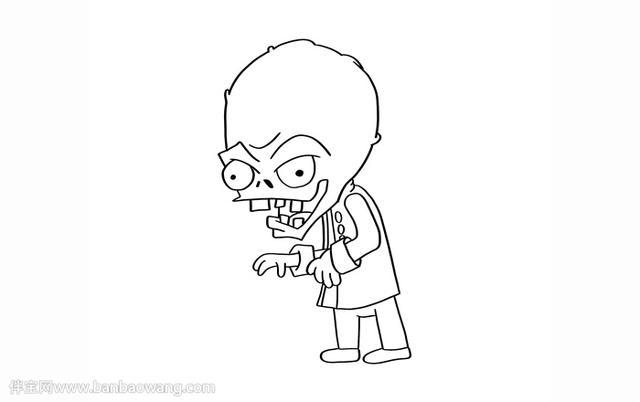 僵王博士怎么画