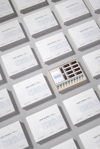 hellolink×水莲浠 | 冻干粉套盒护肤化妆品包装设计