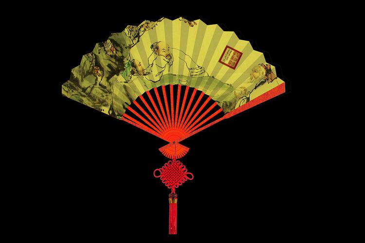 扇子|ui|闪屏/壁纸|candy_sweet - 原创作品 - 站酷