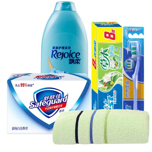 [团购福利]宝洁洗护组合(飘柔洗发水190ml 舒肤佳香皂115g 佳洁士牙膏