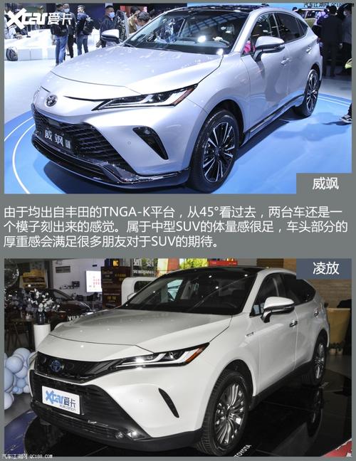 搭伴征战合资suv战场 丰田威飒对比凌放