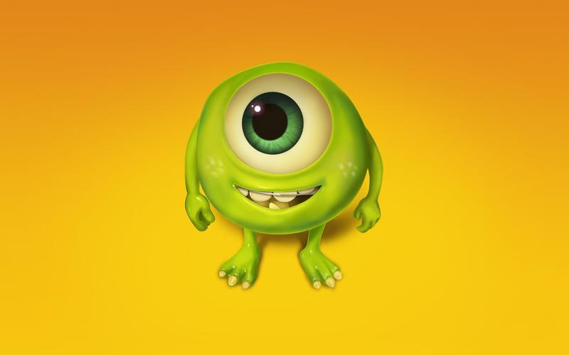 我喜欢叫它绿毛独眼怪