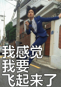 我感觉我要飞起来了表情包动态gif表情图片 - 找表情