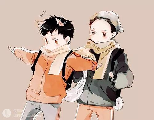 蒋丞顾飞q版简笔画