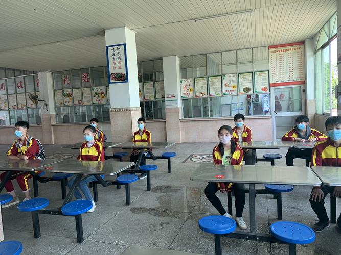蕲春县白河中学复学模拟演练