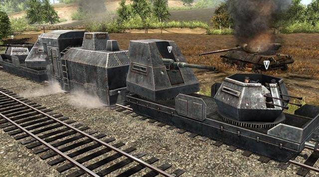 德军装甲列车战场图集(多图)