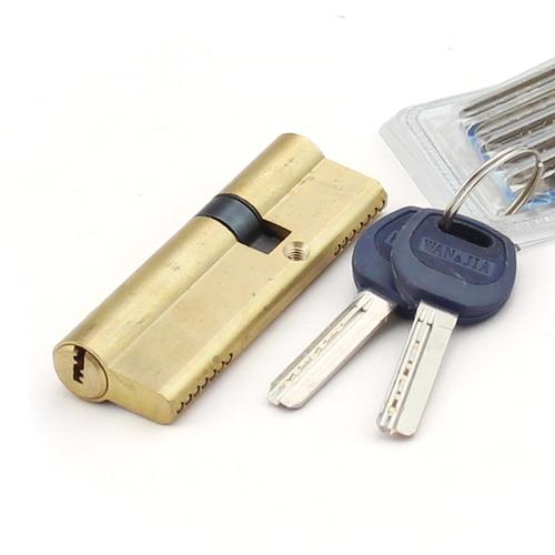 家用全铜老式铁门双面通用型锁芯纯铜大门ab锁芯包邮 防盗门锁芯