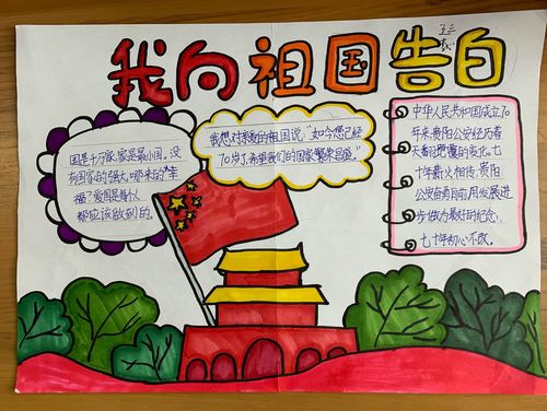 我手绘我心,告白祖国寄真情