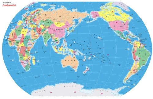 世界行政地图