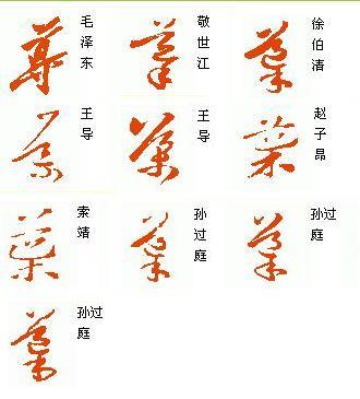 草书导字如何写