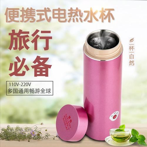 旅行电热水杯小型便携式电热水壶迷你烧水壶加热水杯小功率烧水杯