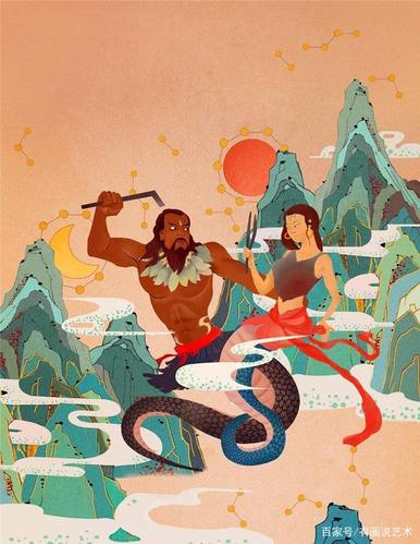 古墓出土一幅《交尾图》,伏羲女娲是夫妻,还是兄妹?