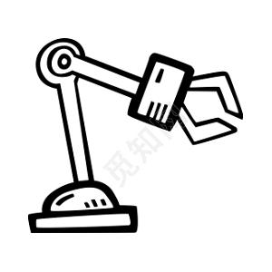 智能机器简笔画