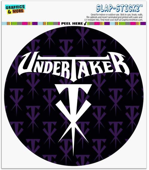 graphics and more wwe 送葬者标志汽车车窗储物柜圆圈保险杠贴纸