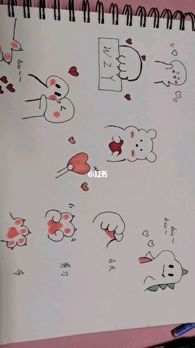 笔芯_简笔画_治愈_幸福感_文化_绘画