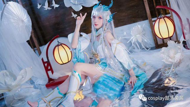 cos王者荣耀西施游龙清影cos正片97