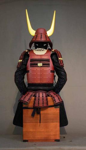 【甲胄】等身大◆戦国武士甲胄●井伊家具足◆戦国武具铠兜f20
