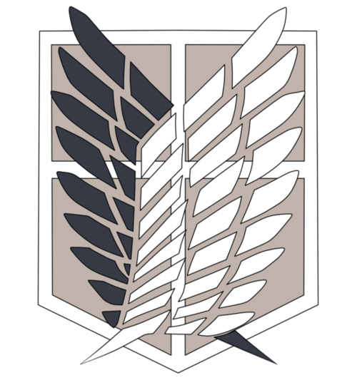 求一张调查兵团徽章的原图._进击的巨人吧_百度贴吧