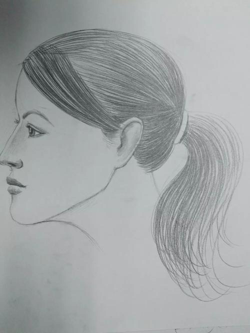 素描 三分钟轻松搞定侧面头像画法,学起来